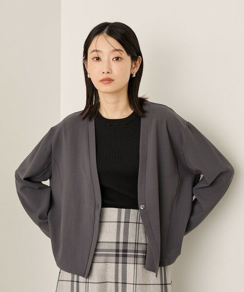 ketty / ケティ カーディガン・ボレロ | ≪日本製≫　ドライカルゼTEXカーディガン≪手洗い可能≫ | 詳細6