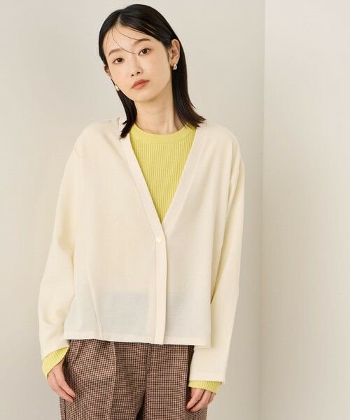 ketty / ケティ カーディガン・ボレロ | ≪日本製≫　ドライカルゼTEXカーディガン≪手洗い可能≫ | 詳細13