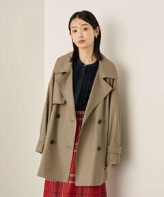 ketty / ケティ ダッフルコート | テントラインミドルトレンチコート