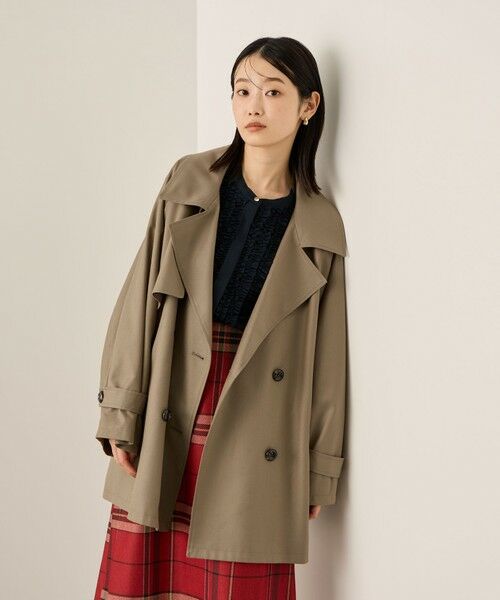 ketty / ケティ ダッフルコート | テントラインミドルトレンチコート | 詳細7