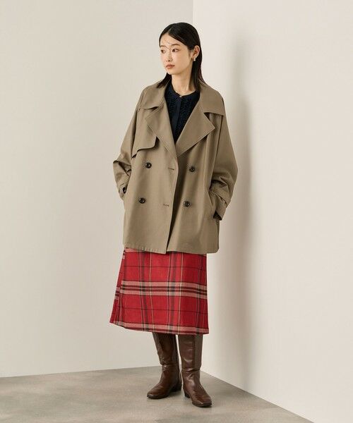 ketty / ケティ ダッフルコート | テントラインミドルトレンチコート | 詳細8