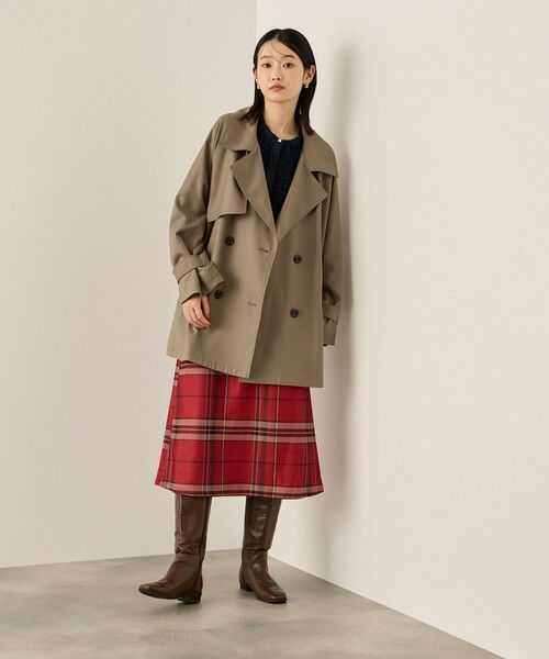 ketty / ケティ ダッフルコート | テントラインミドルトレンチコート | 詳細9
