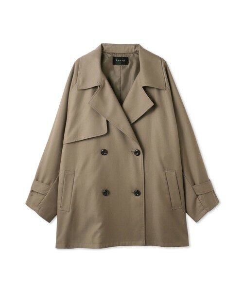 ketty / ケティ ダッフルコート | テントラインミドルトレンチコート | 詳細10