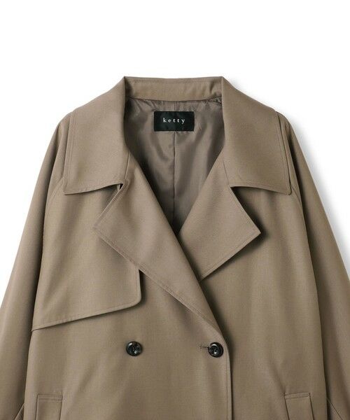 ketty / ケティ ダッフルコート | テントラインミドルトレンチコート | 詳細12