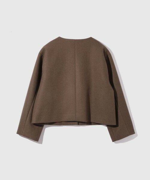 ketty / ケティ テーラードジャケット | ウールチョウジャージーノーカラージャケット | 詳細10