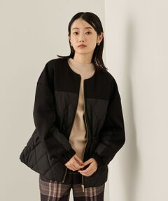 ketty / ケティ テーラードジャケット | ダイヤキルティングダンボールブルゾン