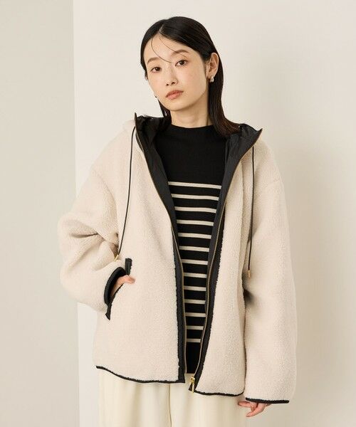 ketty / ケティ テーラードジャケット | 配色ボアフーディコクーンブルゾン | 詳細1