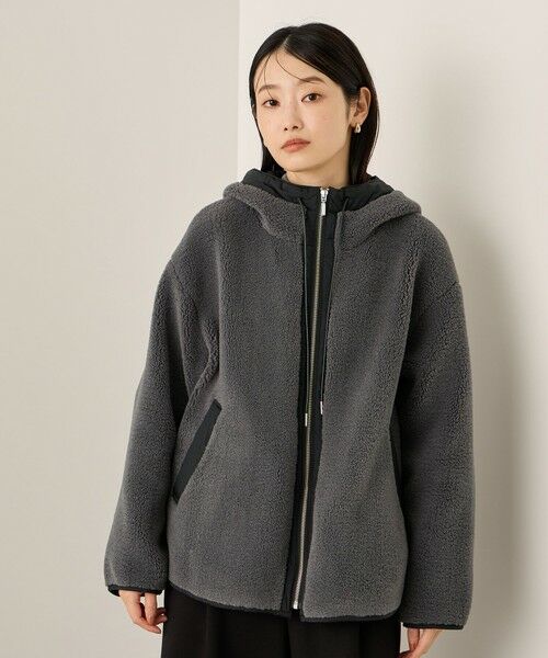 ketty / ケティ テーラードジャケット | 配色ボアフーディコクーンブルゾン | 詳細6