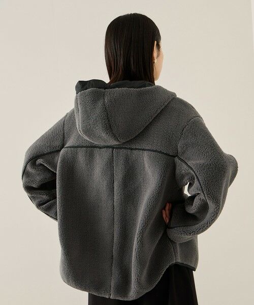 ketty / ケティ テーラードジャケット | 配色ボアフーディコクーンブルゾン | 詳細7