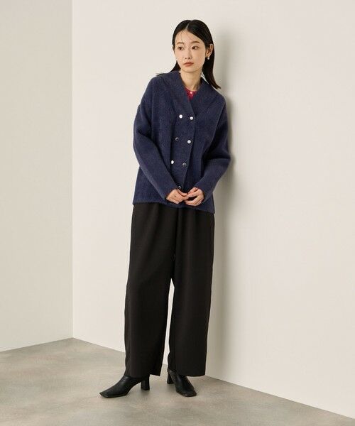 ketty / ケティ テーラードジャケット | フェレットタッチWニットジャケット≪手洗い可能≫ | 詳細2