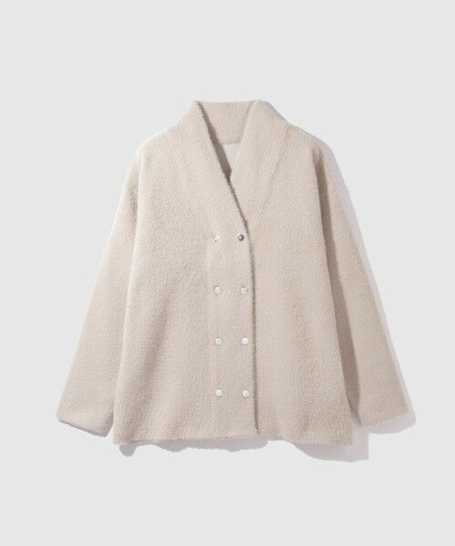 ketty / ケティ テーラードジャケット | フェレットタッチWニットジャケット≪手洗い可能≫ | 詳細13