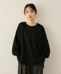 ketty / ケティ カットソー | スウェードタッチダンボールプルオーバー≪手洗い可能≫