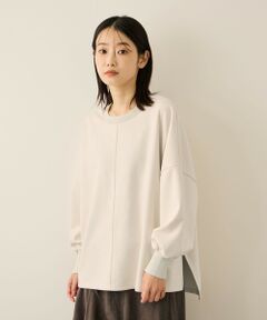 ketty / ケティ カットソー | スウェードタッチダンボールプルオーバー≪手洗い可能≫