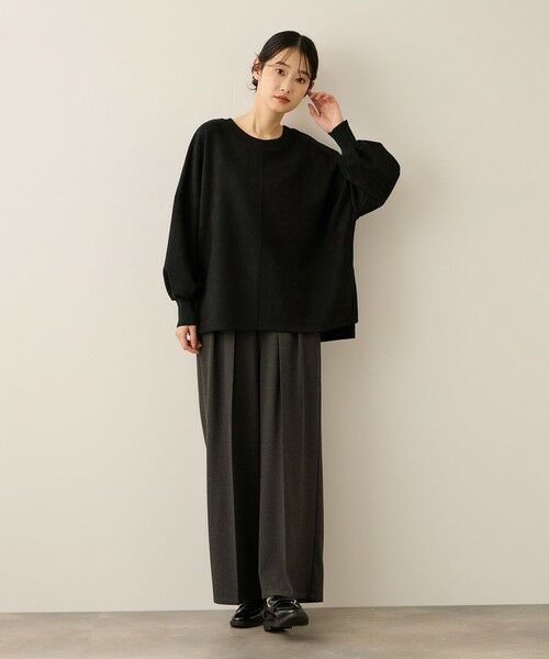 ketty / ケティ カットソー | スウェードタッチダンボールプルオーバー≪手洗い可能≫ | 詳細2
