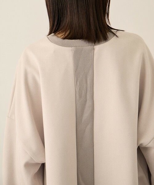 ketty / ケティ カットソー | スウェードタッチダンボールプルオーバー≪手洗い可能≫ | 詳細7