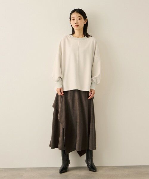 ketty / ケティ カットソー | スウェードタッチダンボールプルオーバー≪手洗い可能≫ | 詳細16