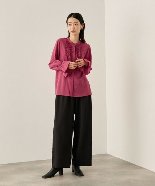 ketty / ケティ その他パンツ | カットジョーゼットイージーワイドパンツ≪手洗い可能≫ | 詳細21