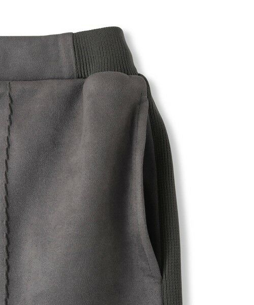 ketty / ケティ ミニ・ひざ丈スカート | スウェードタッチダンボールナロースカート≪手洗い可能≫ | 詳細12