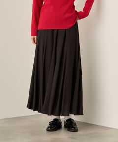 ketty / ケティ ミニ・ひざ丈スカート | フローイングウールサーキュラースカート