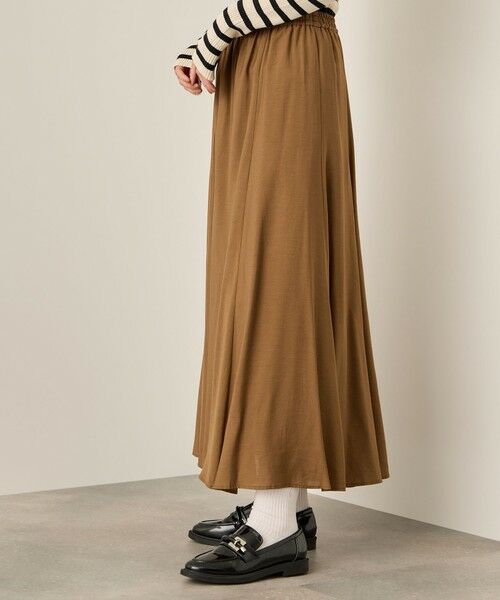 ketty / ケティ ミニ・ひざ丈スカート | フローイングウールサーキュラースカート | 詳細15