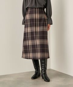 ketty / ケティ ミニ・ひざ丈スカート | ブラッシュバックストレッチイージースカート≪洗濯機で洗える≫