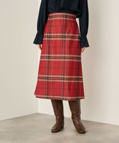 ketty / ケティ ミニ・ひざ丈スカート | ブラッシュバックストレッチイージースカート≪洗濯機で洗える≫