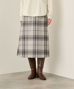 ketty / ケティ ミニ・ひざ丈スカート | ブラッシュバックストレッチイージースカート≪洗濯機で洗える≫