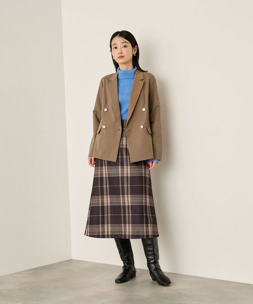 ketty / ケティ ミニ・ひざ丈スカート | ブラッシュバックストレッチイージースカート≪洗濯機で洗える≫ | 詳細6