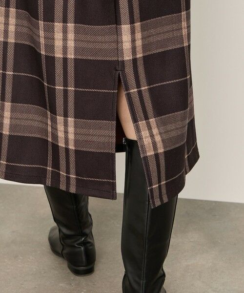 ketty / ケティ ミニ・ひざ丈スカート | ブラッシュバックストレッチイージースカート≪洗濯機で洗える≫ | 詳細4