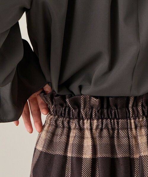 ketty / ケティ ミニ・ひざ丈スカート | ブラッシュバックストレッチイージースカート≪洗濯機で洗える≫ | 詳細5