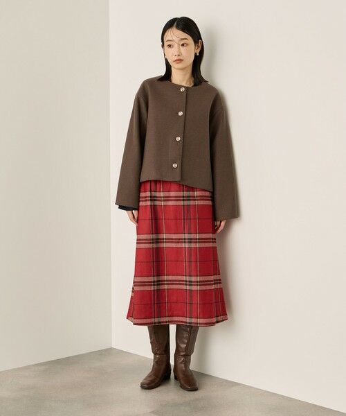 ketty / ケティ ミニ・ひざ丈スカート | ブラッシュバックストレッチイージースカート≪洗濯機で洗える≫ | 詳細11