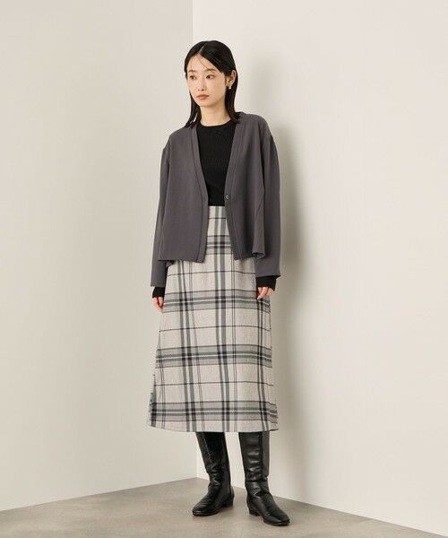 ketty / ケティ ミニ・ひざ丈スカート | ブラッシュバックストレッチイージースカート≪洗濯機で洗える≫ | 詳細21