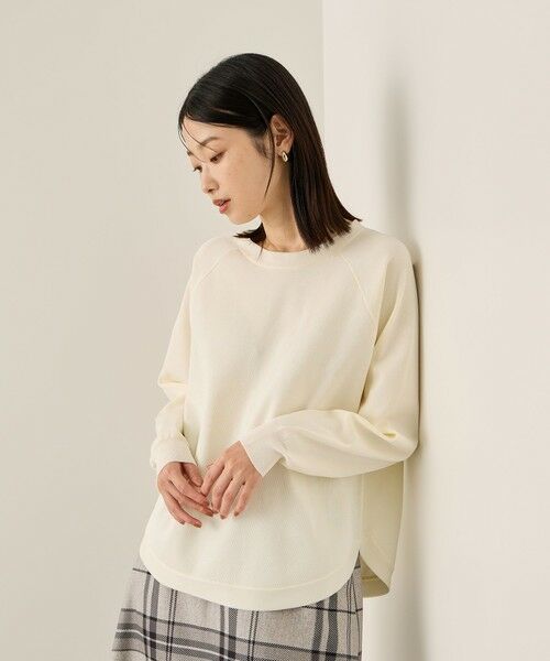 ketty / ケティ ニット・セーター | エアリーグリッターラウンドヘムニット≪手洗い可能≫ | 詳細1