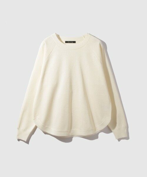 ketty / ケティ ニット・セーター | エアリーグリッターラウンドヘムニット≪手洗い可能≫ | 詳細4