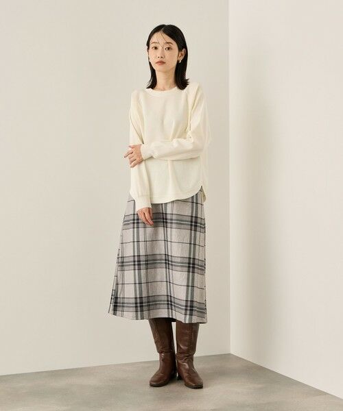 ketty / ケティ ニット・セーター | エアリーグリッターラウンドヘムニット≪手洗い可能≫ | 詳細3