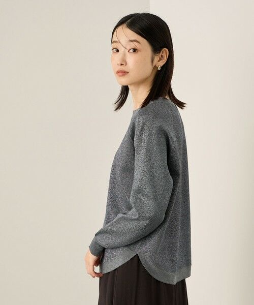ketty / ケティ ニット・セーター | エアリーグリッターラウンドヘムニット≪手洗い可能≫ | 詳細5