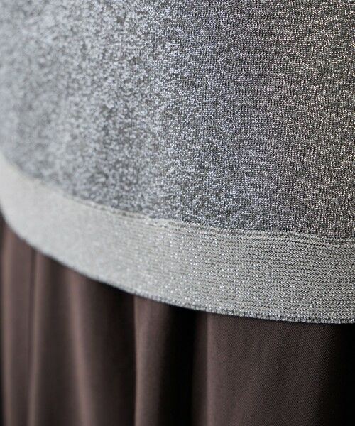 ketty / ケティ ニット・セーター | エアリーグリッターラウンドヘムニット≪手洗い可能≫ | 詳細7