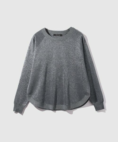 ketty / ケティ ニット・セーター | エアリーグリッターラウンドヘムニット≪手洗い可能≫ | 詳細9