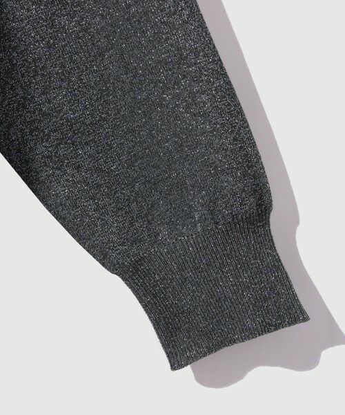 ketty / ケティ ニット・セーター | エアリーグリッターラウンドヘムニット≪手洗い可能≫ | 詳細12