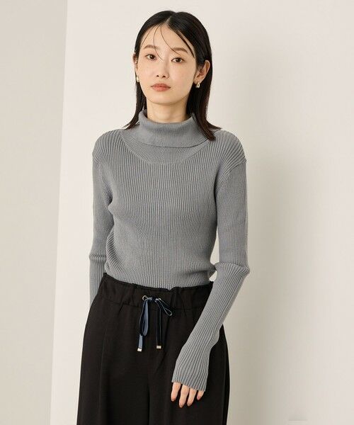 ketty / ケティ ニット・セーター | 調温バックボタンハイネックニット≪手洗い可能≫ | 詳細13