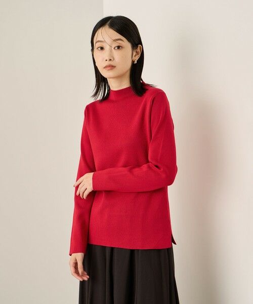 ketty / ケティ ニット・セーター | ハイネック総針ニットプルオーバー≪手洗い可能≫ | 詳細1