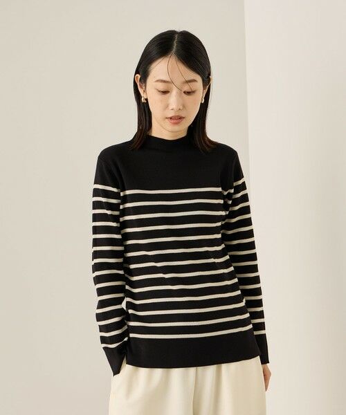 ketty / ケティ ニット・セーター | ハイネック総針ニットプルオーバー≪手洗い可能≫ | 詳細15