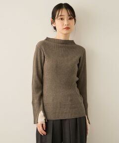 ketty / ケティ ニット・セーター | シアーカフレイヤードフウニットプルオーバー≪手洗い可能≫
