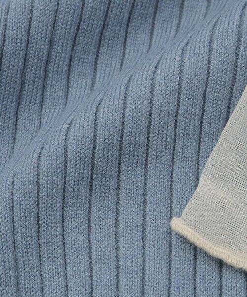 ketty / ケティ ニット・セーター | シアーカフレイヤードフウニットプルオーバー≪手洗い可能≫ | 詳細8