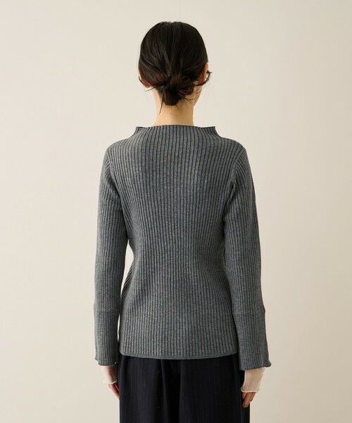 ketty / ケティ ニット・セーター | シアーカフレイヤードフウニットプルオーバー≪手洗い可能≫ | 詳細15