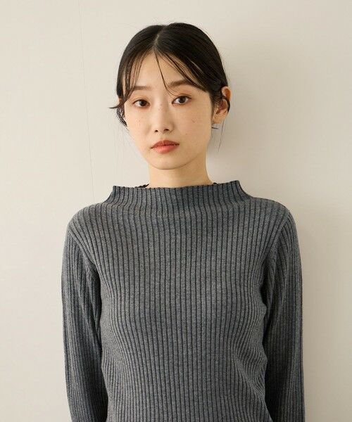 ketty / ケティ ニット・セーター | シアーカフレイヤードフウニットプルオーバー≪手洗い可能≫ | 詳細16