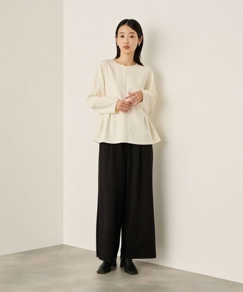 ketty / ケティ シャツ・ブラウス | カットジョーゼットウエストタックブラウス≪手洗い可能≫ | 詳細2