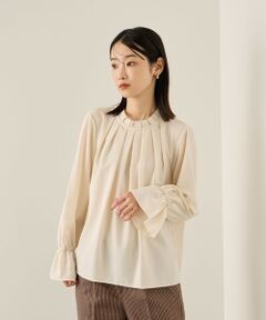 ketty / ケティ シャツ・ブラウス | エステールギャバジンハイネックブラウス≪手洗い可能≫