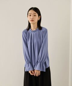 ketty / ケティ シャツ・ブラウス | エステールギャバジンハイネックブラウス≪手洗い可能≫