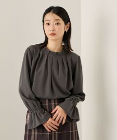 ketty / ケティ シャツ・ブラウス | エステールギャバジンハイネックブラウス≪手洗い可能≫